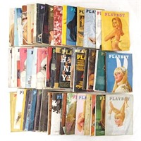 1960s & 1970s Playboy Magazines (50)