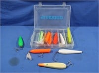 Fishing Lures in Shimano Case