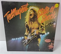 TED NUGENT STATE OF SHOCK RECORD LP