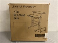 Mind Reader 2-Tier Sit & Stand Desk