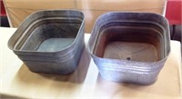 Galvanized Buckets With Drains