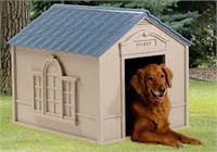 SUNCAST DOG HOUSE (FOR 100LBS)