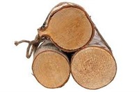 3PC BIRCH WOOD APPROXIMATELY 18"
