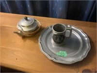 Tea Pot / Pewter Items