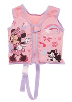 $25 Minnie Mouse Pink 20in Swim Vest S/M Ages 1+