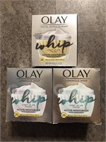 3PCS OLAY LUMINOUS WHIP ACTIVE MOISTURIZER WITH