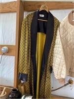 men's vintage dressing gown size large