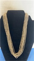 Vintage - beaded /12 strand necklace