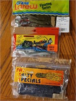 (3) Packs of Fishing Baits