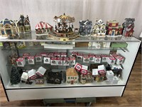 Christmas Village Houses, Spice Containers etc
