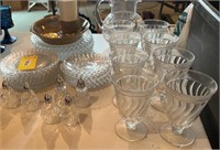 ASSORTED CRYSTAL GLASSWARE