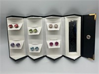 Lot of 6 Earring Wardrobe in Folding Box