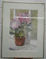 Framed Floral Watercolour