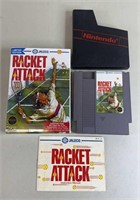Nintendo NES Racket Attack Videogame In Box