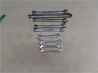 (9) asst Craftsman Wrenches hand tools
