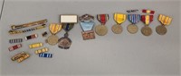 Assortment of Vintage War Metals