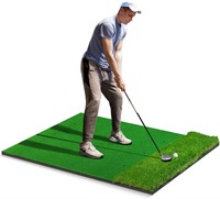 5x4ft Golf Mat  Dual Grass Turf Training Aid