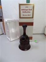 Vtg AVON Cape Cod Hostess Bell with Box 6&1/2"
