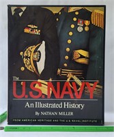1977 U.S Navy Illustrated History HC book, Miller