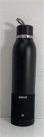 Aquio Water Bottle W/speaker Metal Black