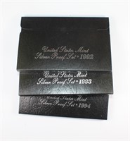 (3) UNITED STATES SILVER PROOF SETS