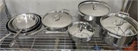 ALL CLAD POTS AND PANS, MISC
