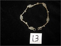 Beautiful Sterling Silver Bracelet… Signed “FAS”