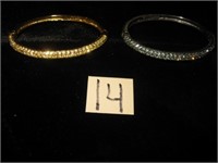 Lot of (2) Nolan Miller Signed Bracelets…Silver