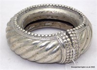 Antique India Rajasthan Silver Metal Mughal Anklet