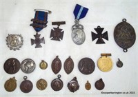 Collection of 21 Metal Medallions and Medals