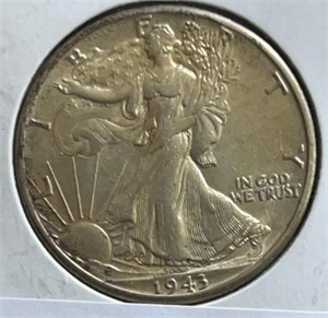 1943D Walking Liberty Half Dollar
