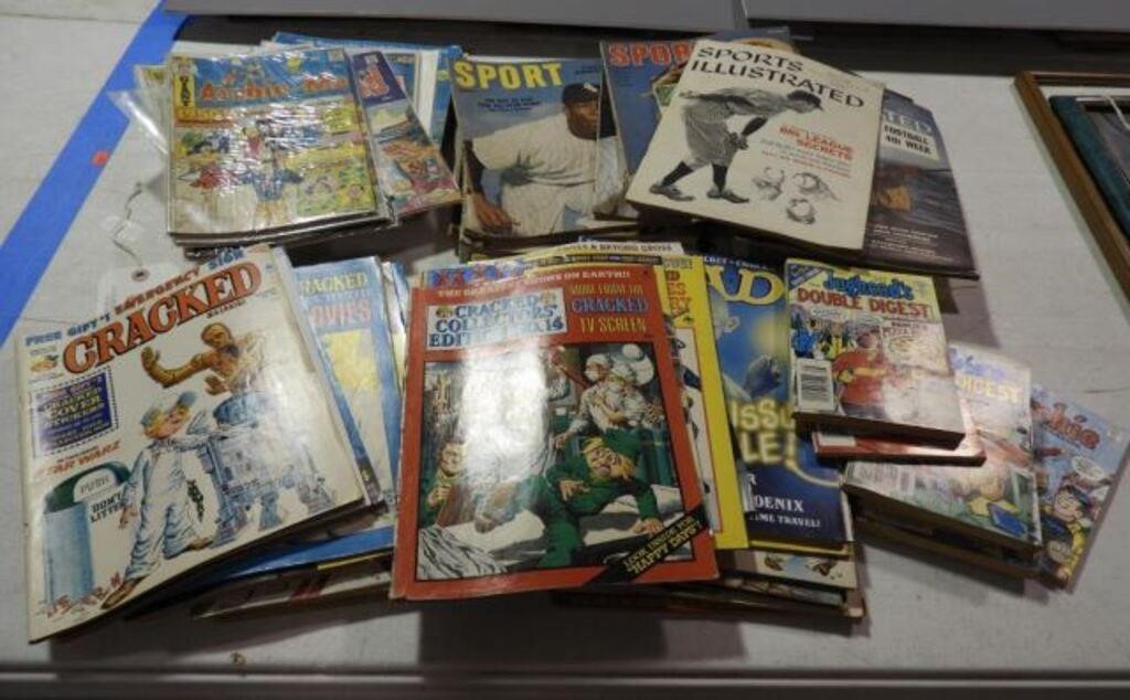 Selection of Early Magazines/Books to Include: