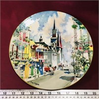 Royal Doulton French Quarter New Orleans Plate