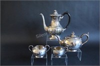 Wm Huttons & Old English Silverplate Pots