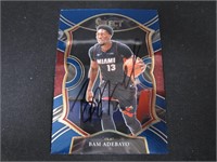 2020-21 SELECT BAM ADEBAYO AUTOGRAPH COA