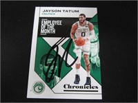 2019-20 CHRONICLES JAYSON TATUM AUTOGRAPH