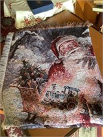 Christmas throw blanket