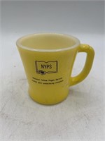 Vintage fire, king mug, national yellow pages