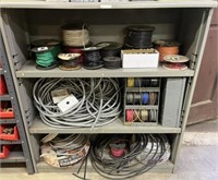 Metal Cabinet w/ Various Electrical Wiring