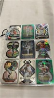 Assorted baseball refractor/parallel cards 6