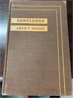 GENTLEMEN AREN'T SISSIES, 1938