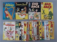 27pc 10 Cent Harvey Comic Books w/ Hot Stuff