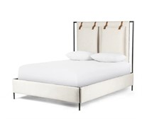 $2799 Four Hands Leigh King Bed In Hockney Ivory