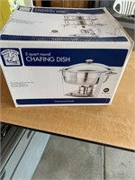 5 QUART ROUND CHAFING DISH COMMERCIAL GRADE