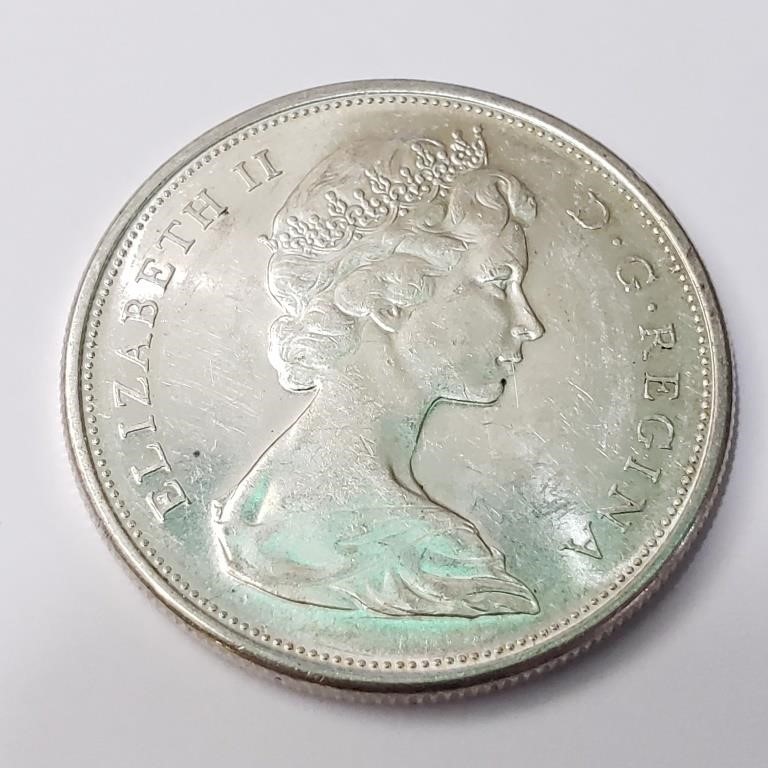 $80 Silver Canadian 50 Cents  Coin