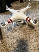 DJI drone with charger
