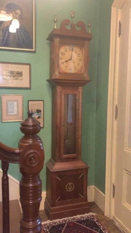 Antique "Ithaca" Grandfather Clock