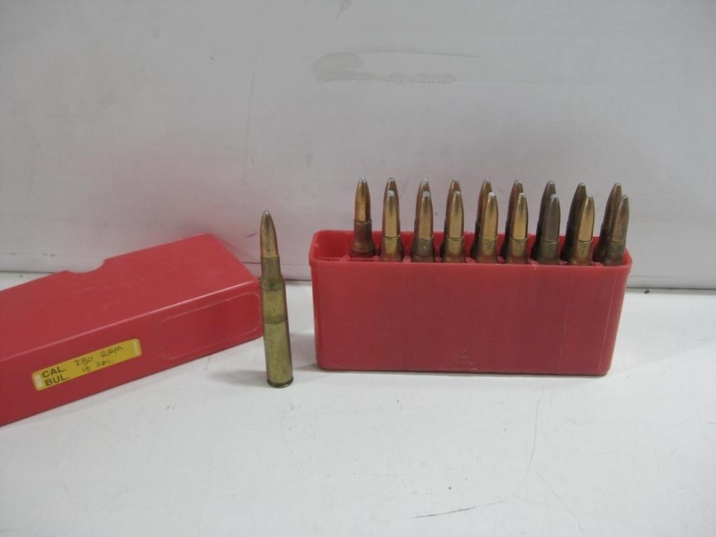280 Rem. Ammo 18 Rounds