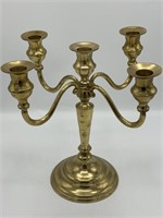 Vintage Brass Fine Candelabra