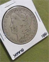1881 Morgan Silver $